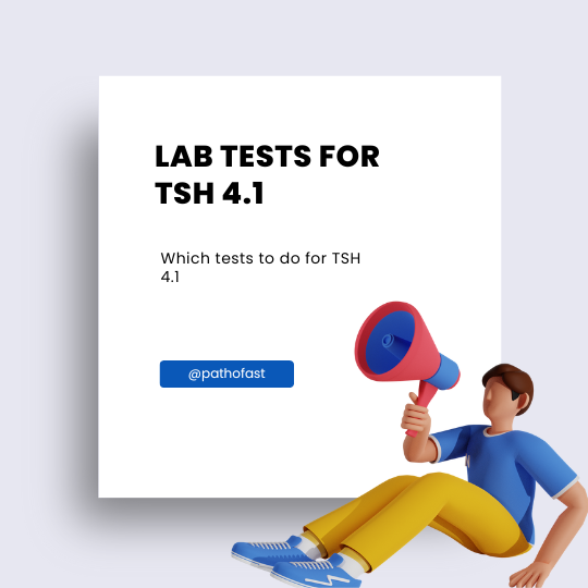 Lab Testing for a TSH of 4.1